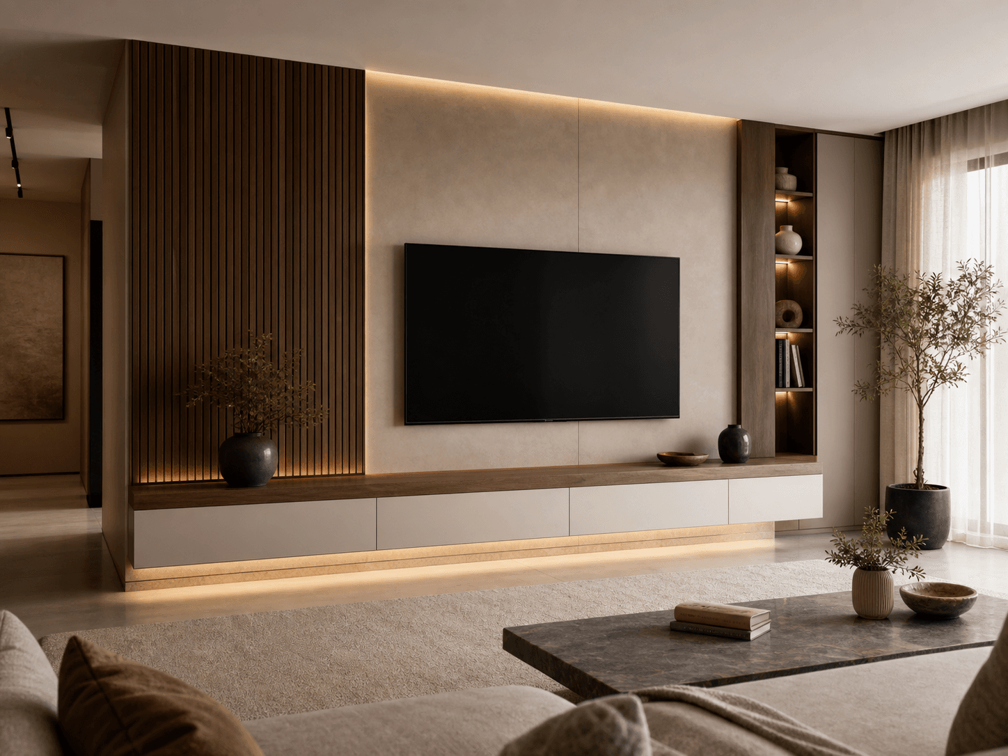 TV ünitesi uygulaması